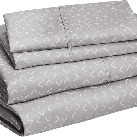 Lightweight Super Soft Easy Care Microfiber 4-Piece Bed Sheet Set/ALL Sizes - Picture 11 of 16